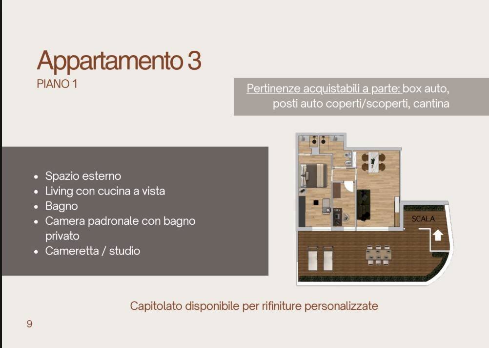 Trilocale via Torre, 25, Celle Ligure - planimetria 1