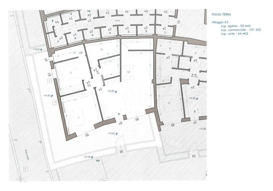 Quadrilocale via Lagorio, Celle Ligure - planimetria 1