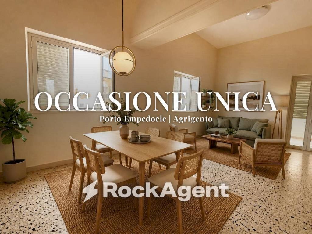 Salone - Appartamento via Sorrentino, Porto Empedocle - foto 1