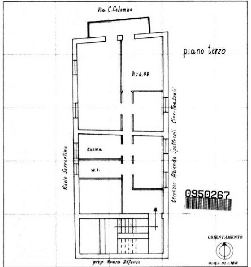 Appartamento via Sorrentino, Porto Empedocle - planimetria 1