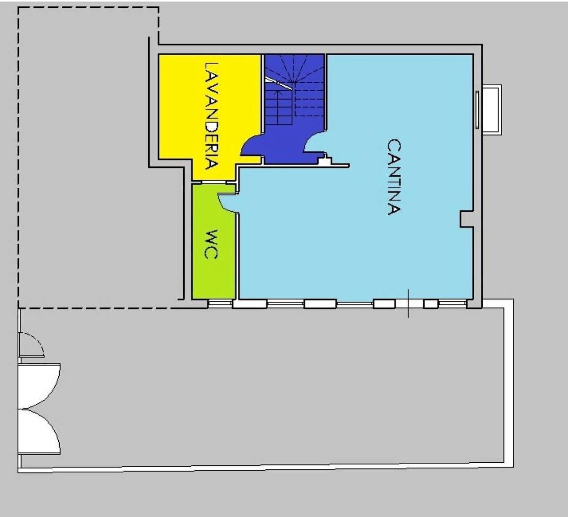 Villa via Don Francesco Paolo Antonelli, 17, Miglianico - planimetria 1