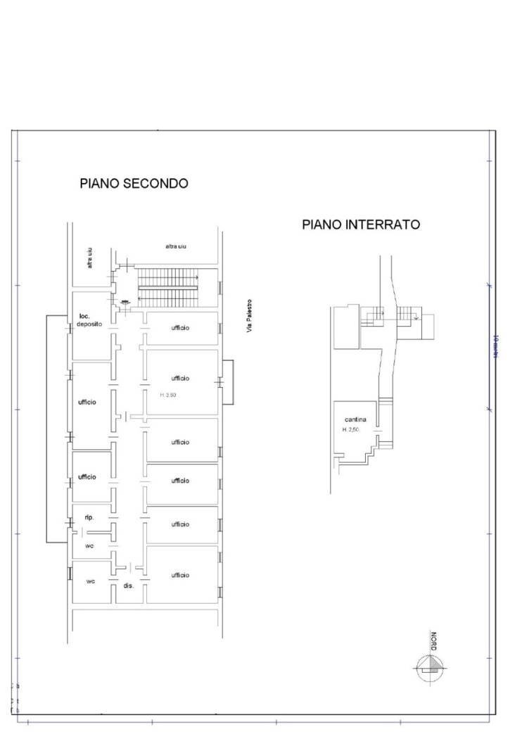 Stabile - Palazzo via Palestro, 18, Cassolnovo - planimetria 1