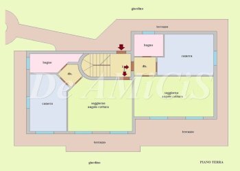 Planimetria - Building land Bordighera - photo 2