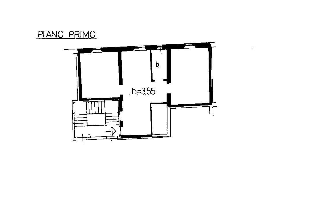 PLANIMETRIA - Bilocale PIAZZA  ALDROVANDI, Bologna (zona Santo Stefano) - planimetria 1