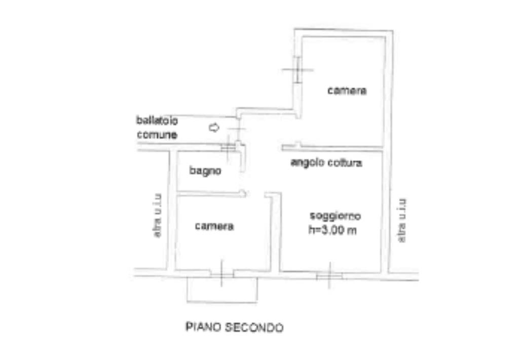 Bilocale Corso Trieste, Novara - planimetria 1