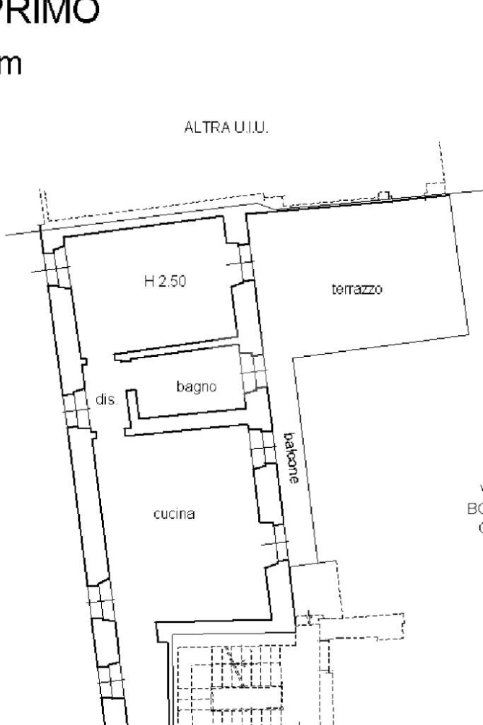 Bilocale Via Cristoforo Colombo, Narzole - planimetria 1