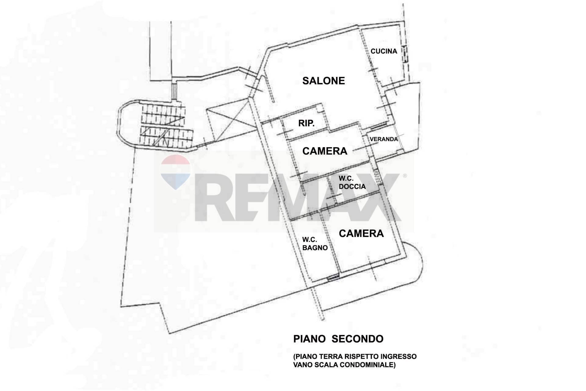 Pianta 2D - Quadrilocale Via Provinciale
 
46, Monreale - planimetria 1