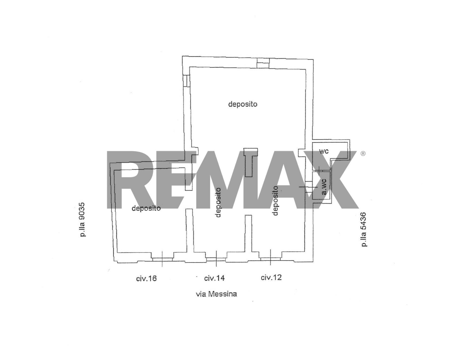 Pianta 2D - Commercial Premises Via Messina
 
12, Lentini - floor plans 1
