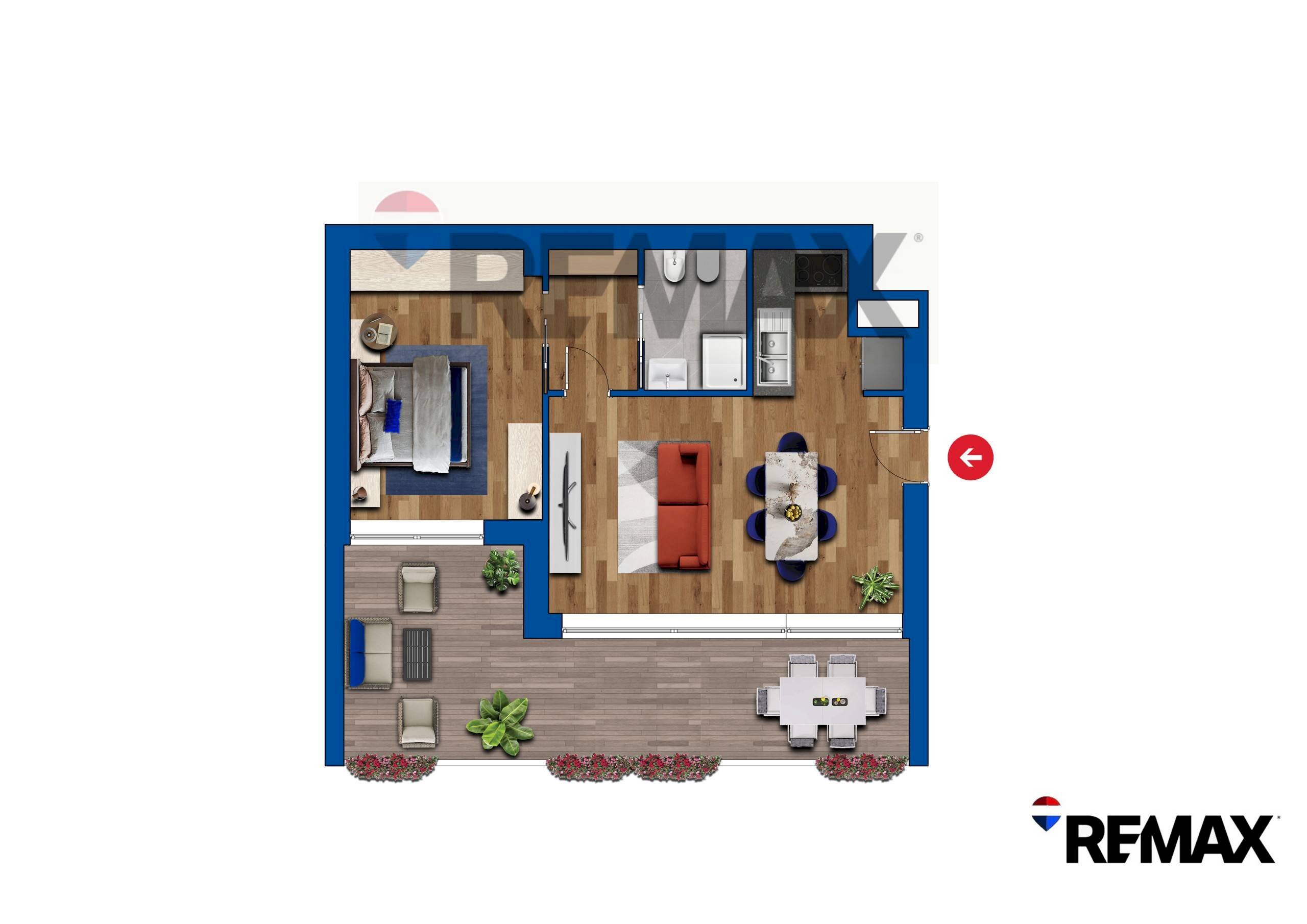 Pianta 2D - Bilocale Via Marco Ulpio Traiano
 
33B, Milano - planimetria 1
