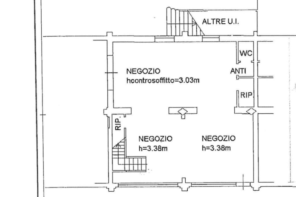 Trilocale Via Giovanni Amendola, Reggio nell'Emilia - planimetria 1