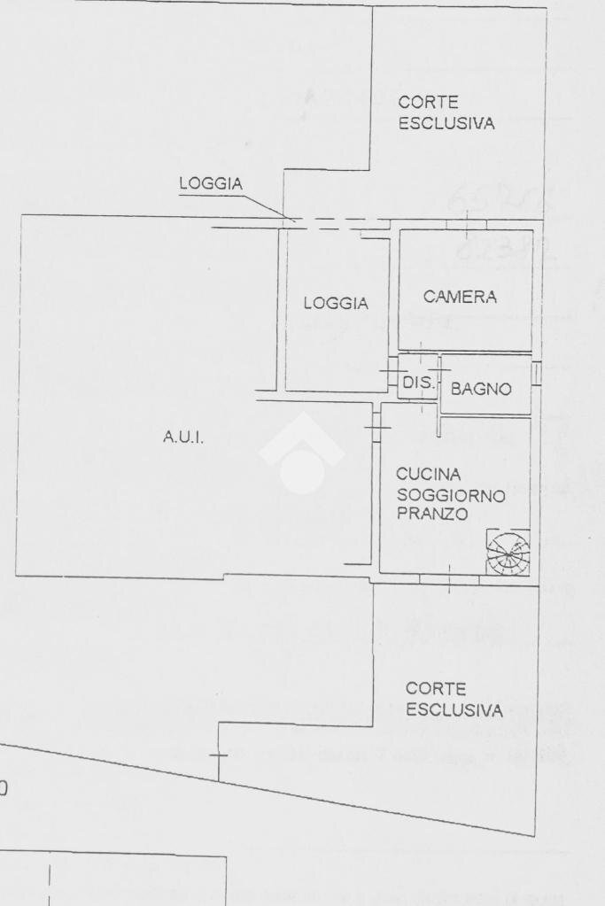 Trilocale Via lagomaggio, Rimini - planimetria 1