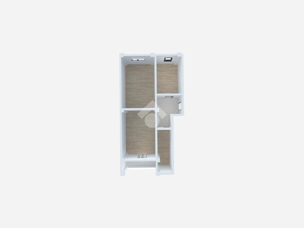 Bilocale Via dei Guarneri, Milano (zona Vigentino) - planimetria 1