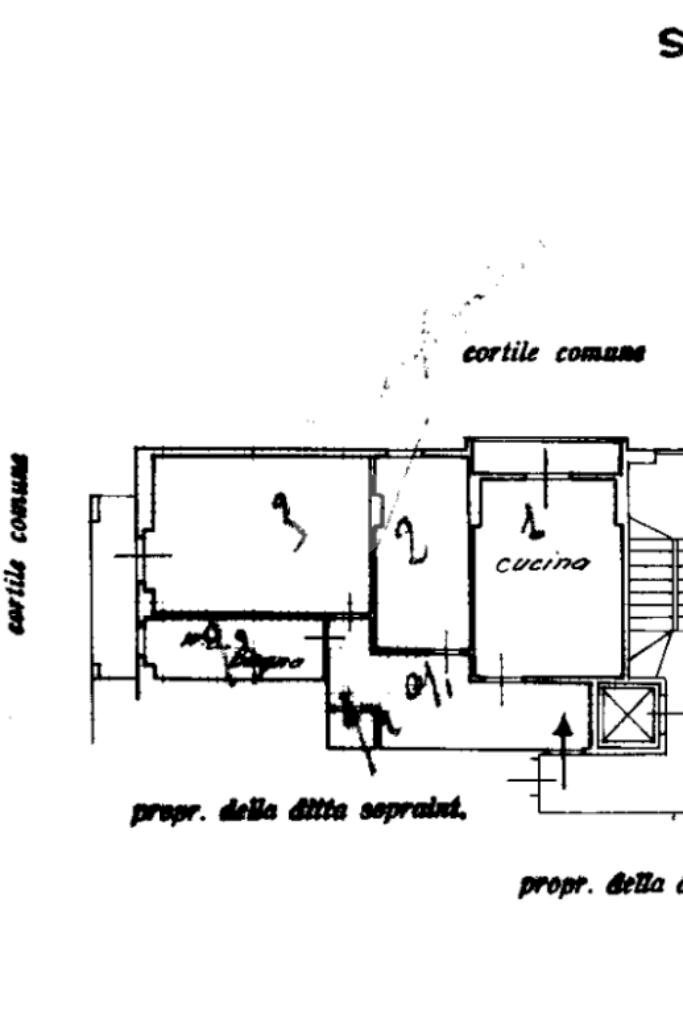 Bilocale Via Vincenzo da Seregno, Milano (zona Affori) - planimetria 1