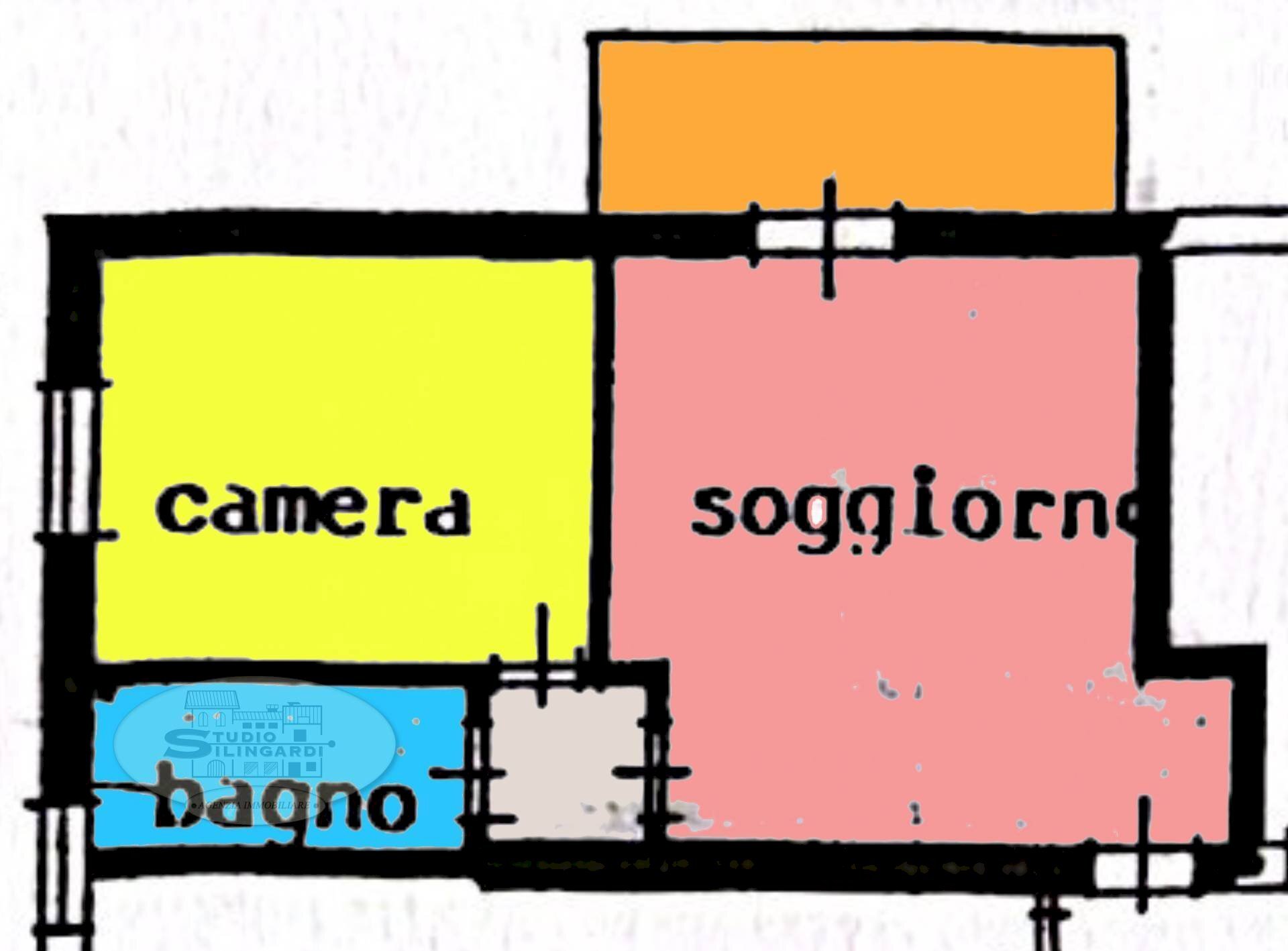 Foto 3 - Two-room apartment via San Francesco
 
34, Formigine - floor plans 1