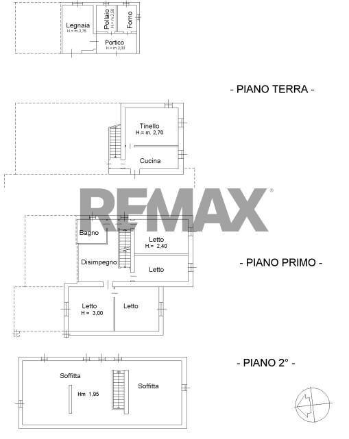 Pianta 2D - Rustico Via Coduro
 
65, Fidenza - planimetria 1