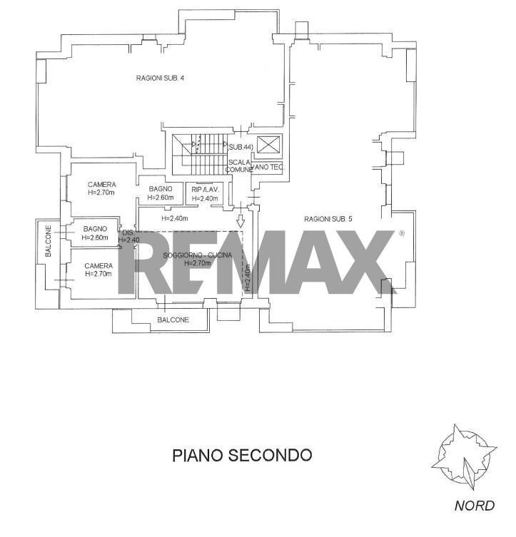 Pianta 2D - Quadrilocale Via Vittorio Veneto
 
19, Fidenza - planimetria 1