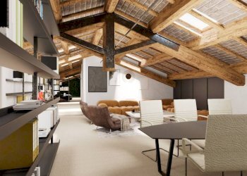 Salone - Attico corso Vittorio Emanuele II, 145, Roma (zona Centro Storico) - foto 1
