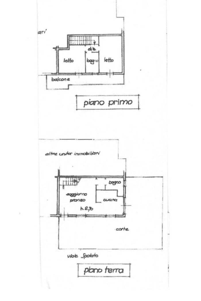 Quadrilocale viale Spalato, Ravenna (zona Marina di Ravenna) - planimetria 1