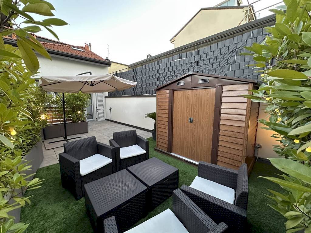 Giardino - Appartamento via Sansovino, 11, Milano (zona Città Studi) - foto 1
