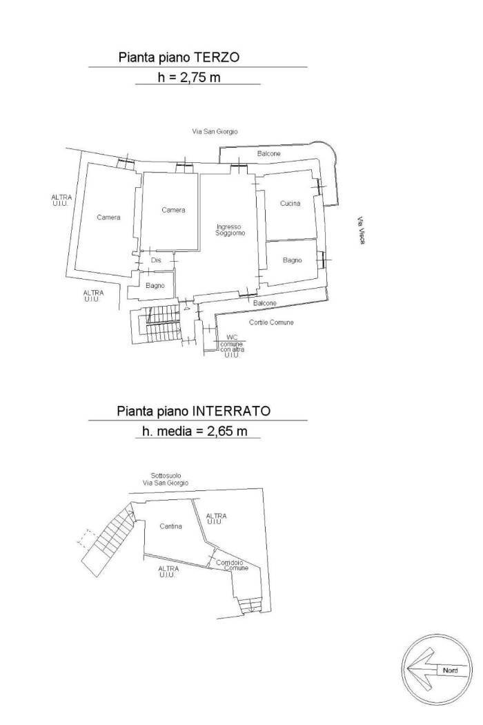 Appartamento via Visca, 5, Chieri - planimetria 1