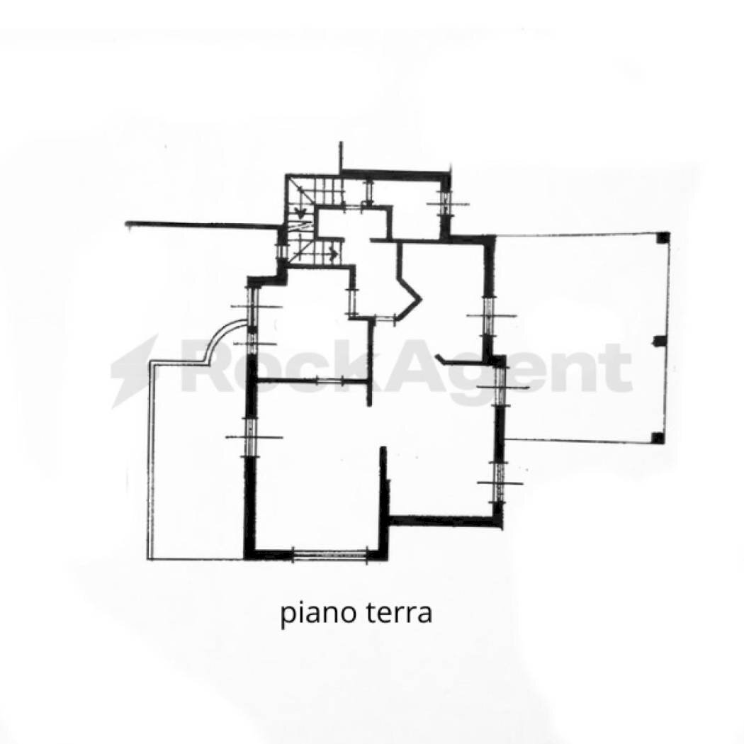 Villa via Fontanile del Piscaro, 15, Frascati - planimetria 1