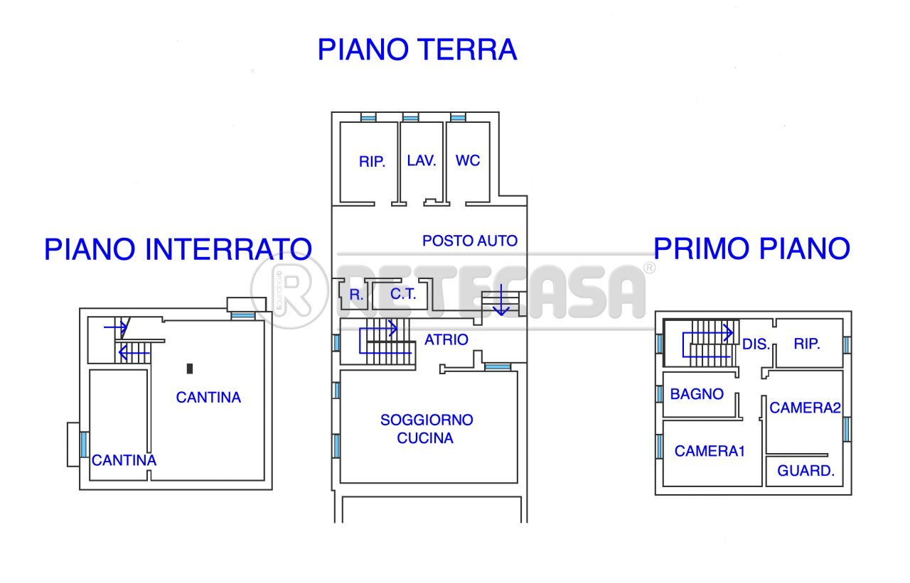 PLANIMETRIA - Independent house Via Casali Vecchi 20, Codroipo - floor plans 1