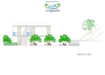 Prospetto sud Palazzina A_ - Terreno edificabile SAN PIETRO, Andora - foto 8