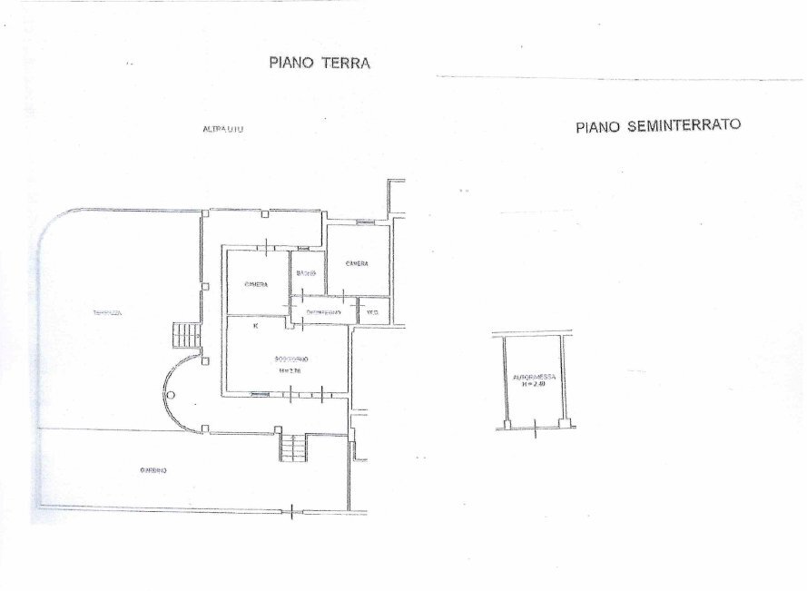 PLAN AHO90 - Appartamento Alghero - planimetria 1
