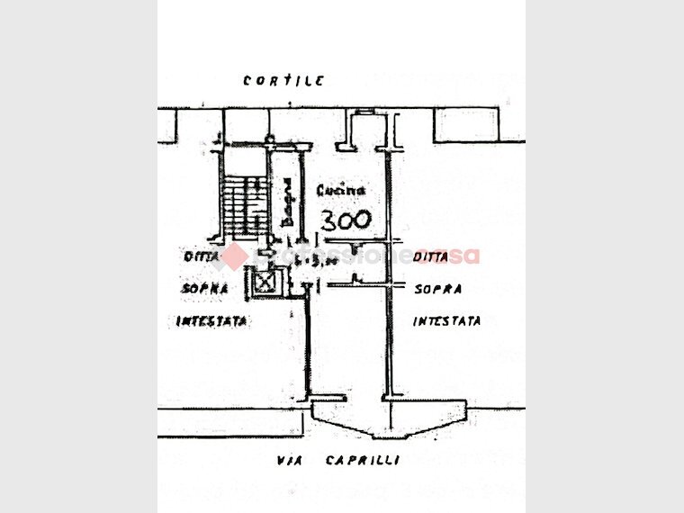 Bilocale Via Caprilli, 20, Pinerolo - planimetria 1