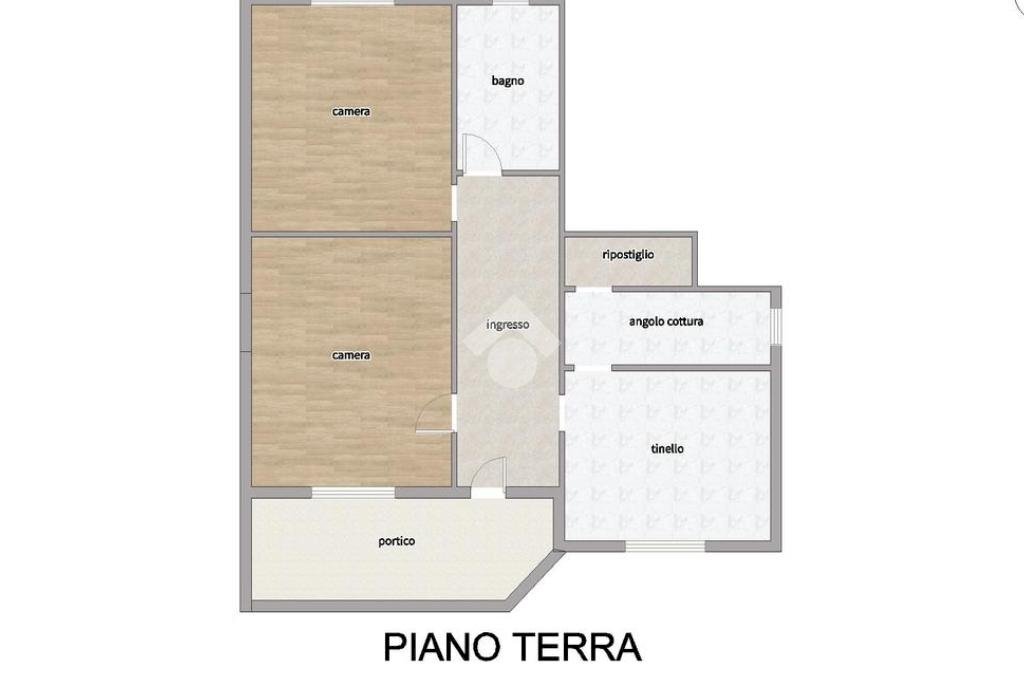Porzione di casa Via pellico, Molinella - planimetria 1