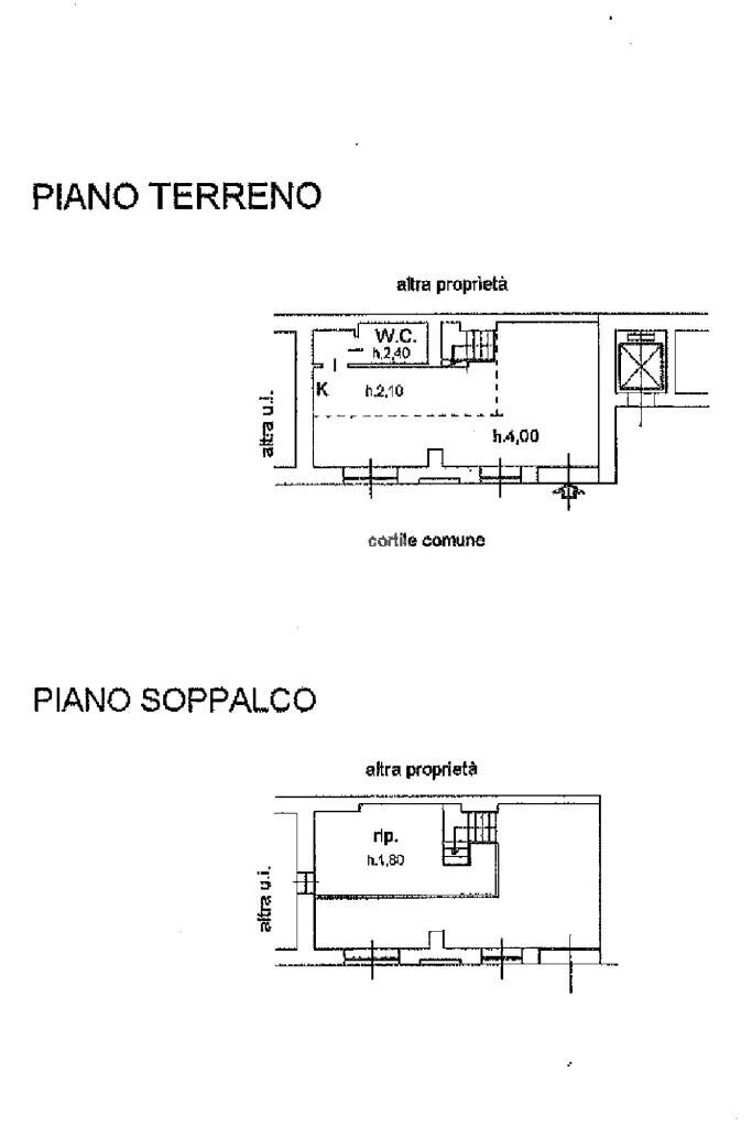 Bilocale Viale Monte Nero, Milano - planimetria 1