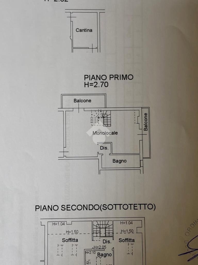Trilocale Via Costiera, Forlì - planimetria 1