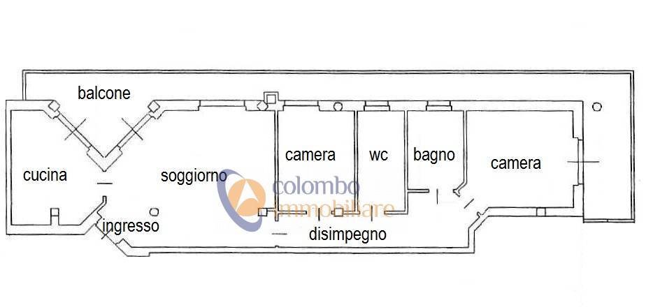 Foto 2 - Trilocale via Q. Sella
 
21, Busto Arsizio - planimetria 1