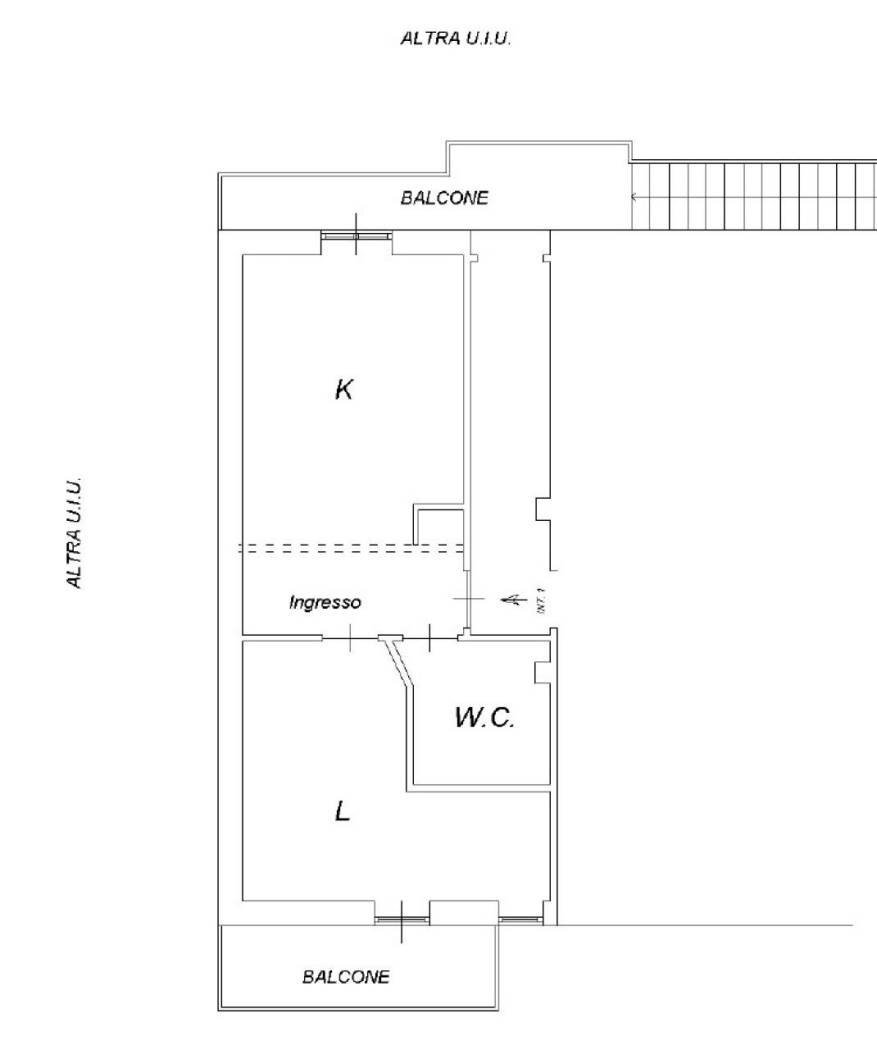 Bilocale via Ussana, 15, Fiumicino - planimetria 1