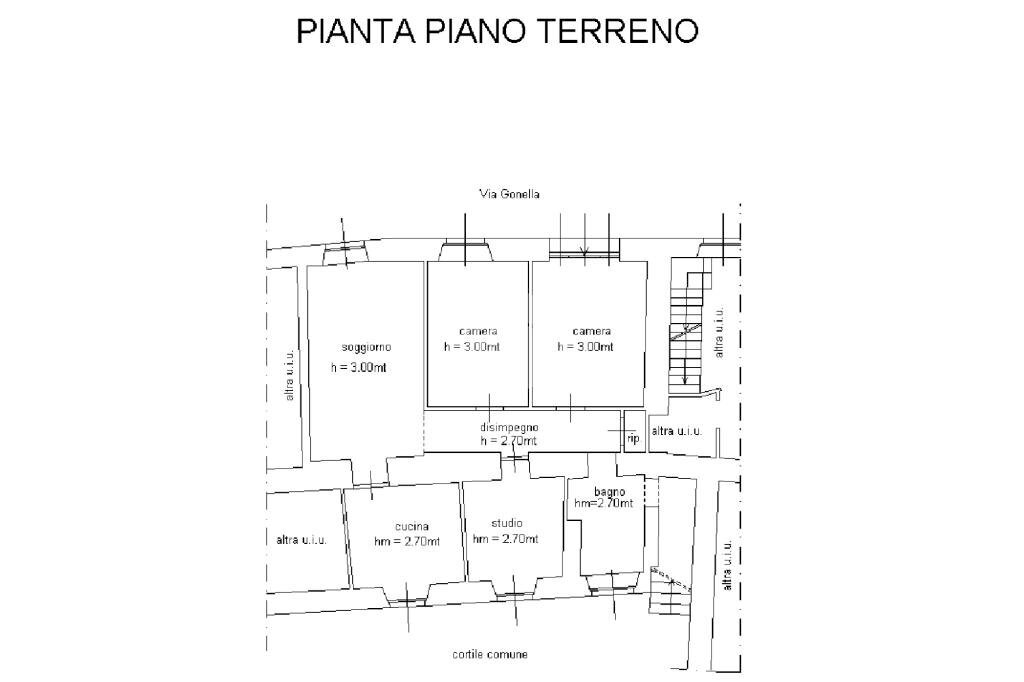 Appartamento Via G. Guibert, Caselle Torinese - planimetria 1