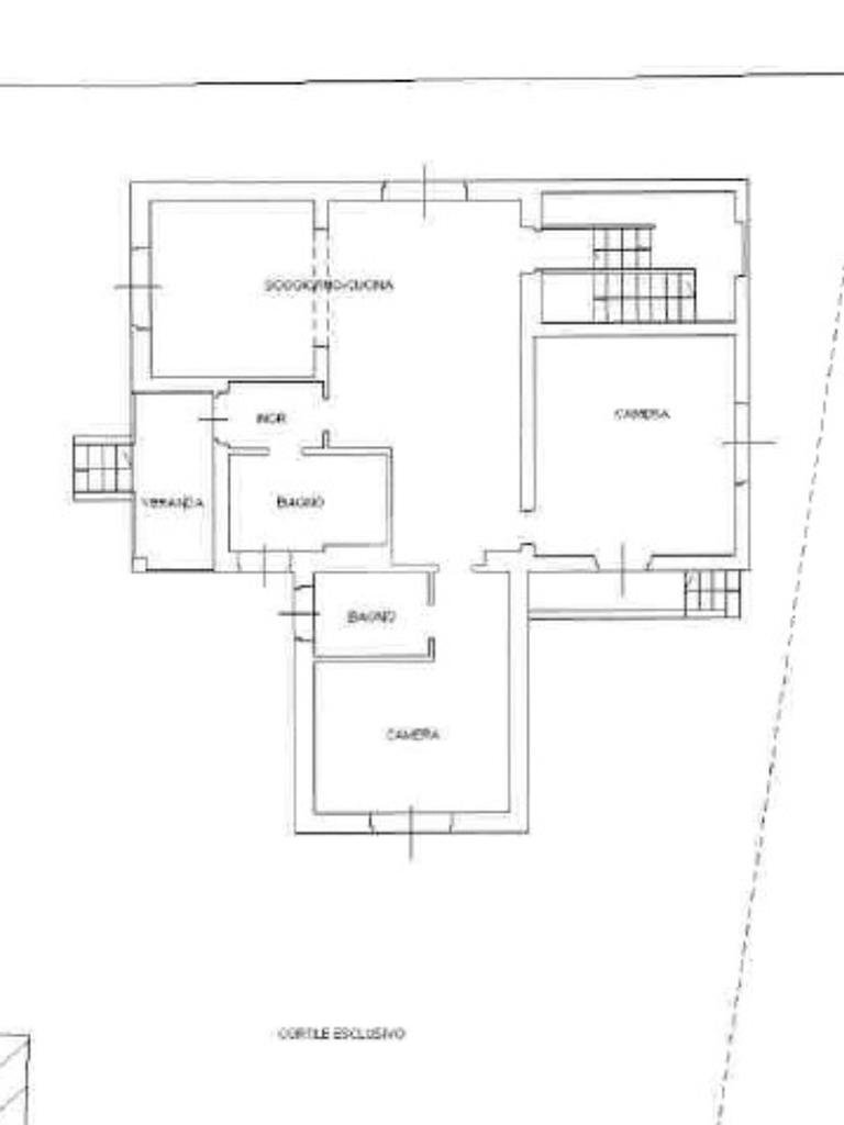 Villa Strada maiasco, Rivoli - planimetria 1