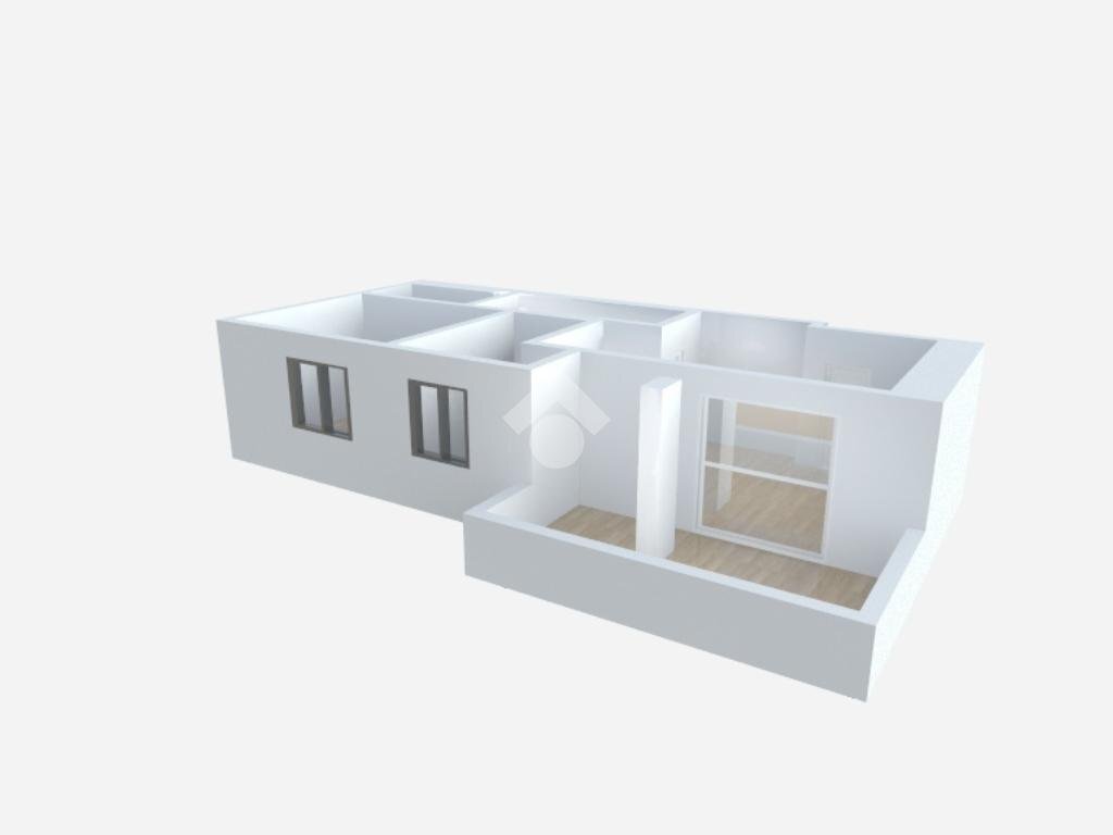 Trilocale Via Giovanni Ansaldo, Milano (zona Bicocca) - planimetria 1