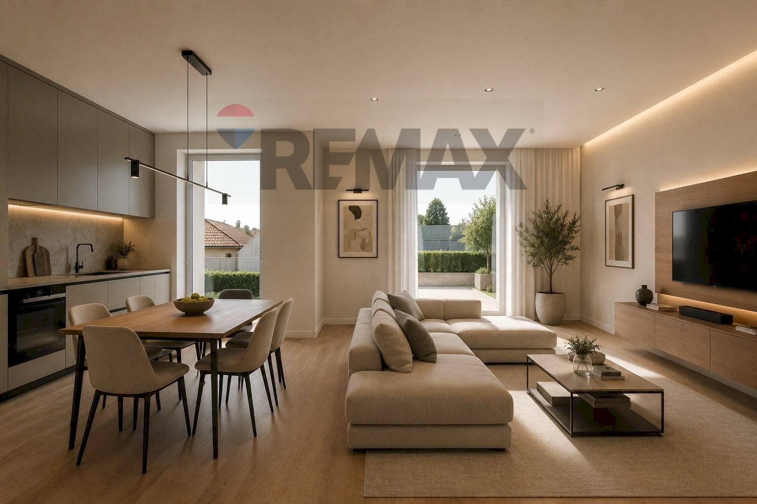 Sala da pranzo - Four-room apartment VIA LEOPARDI
 
14, Presezzo - photo 3