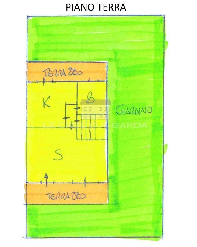 Foto 44 - Villa a Schiera Via Europa
 
12, Pozzolengo - planimetria 1