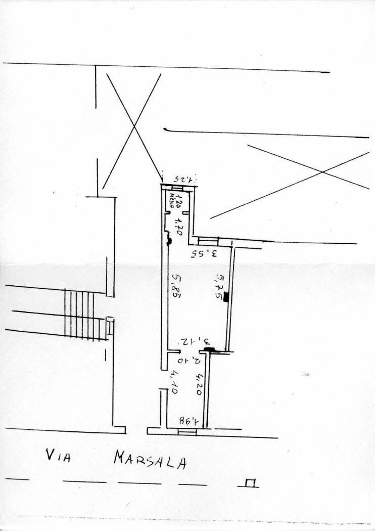 Office via Marsala, Bologna (neighborhood Centro Storico) - floor plans 1