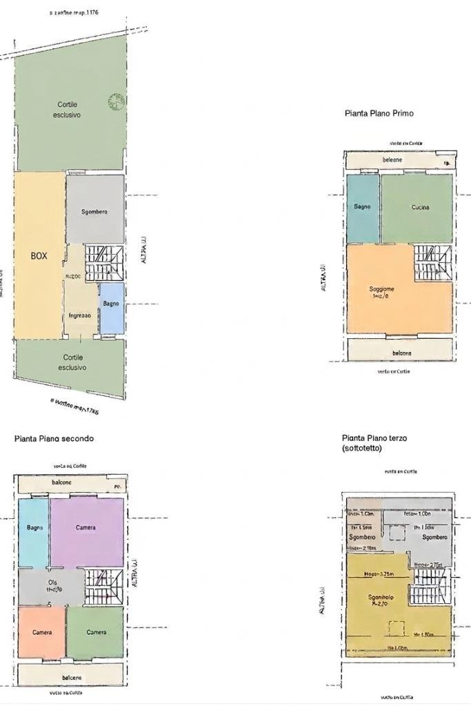 Villa a Schiera Via della palazzina, Alessandria - planimetria 1