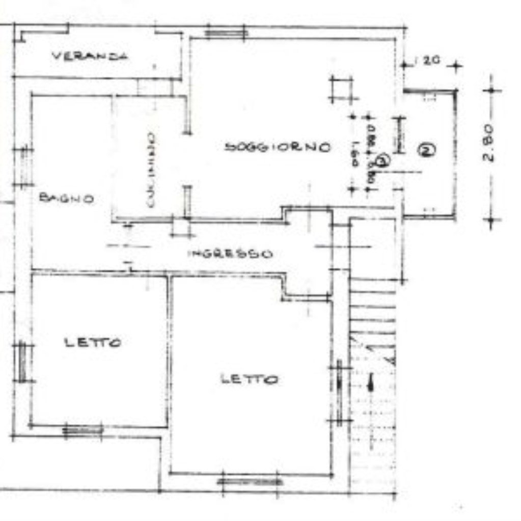Villa Borgo San Dalmazzo - planimetria 1