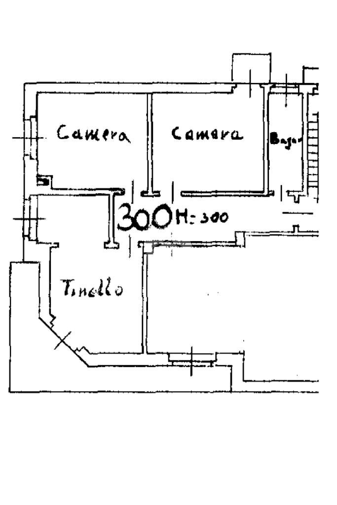 Trilocale Via Po, Chivasso - planimetria 1
