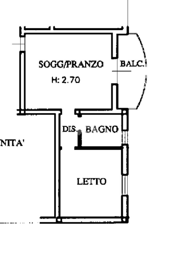 Appartamento Via A. Caponnetto, Casalgrande - planimetria 1