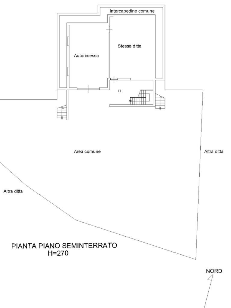 Villa Via bogno, Coassolo Torinese - planimetria 1