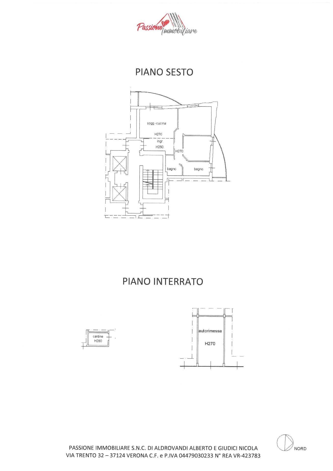 Foto 46 - Trilocale Via Pitagora
 
25, Verona - planimetria 1