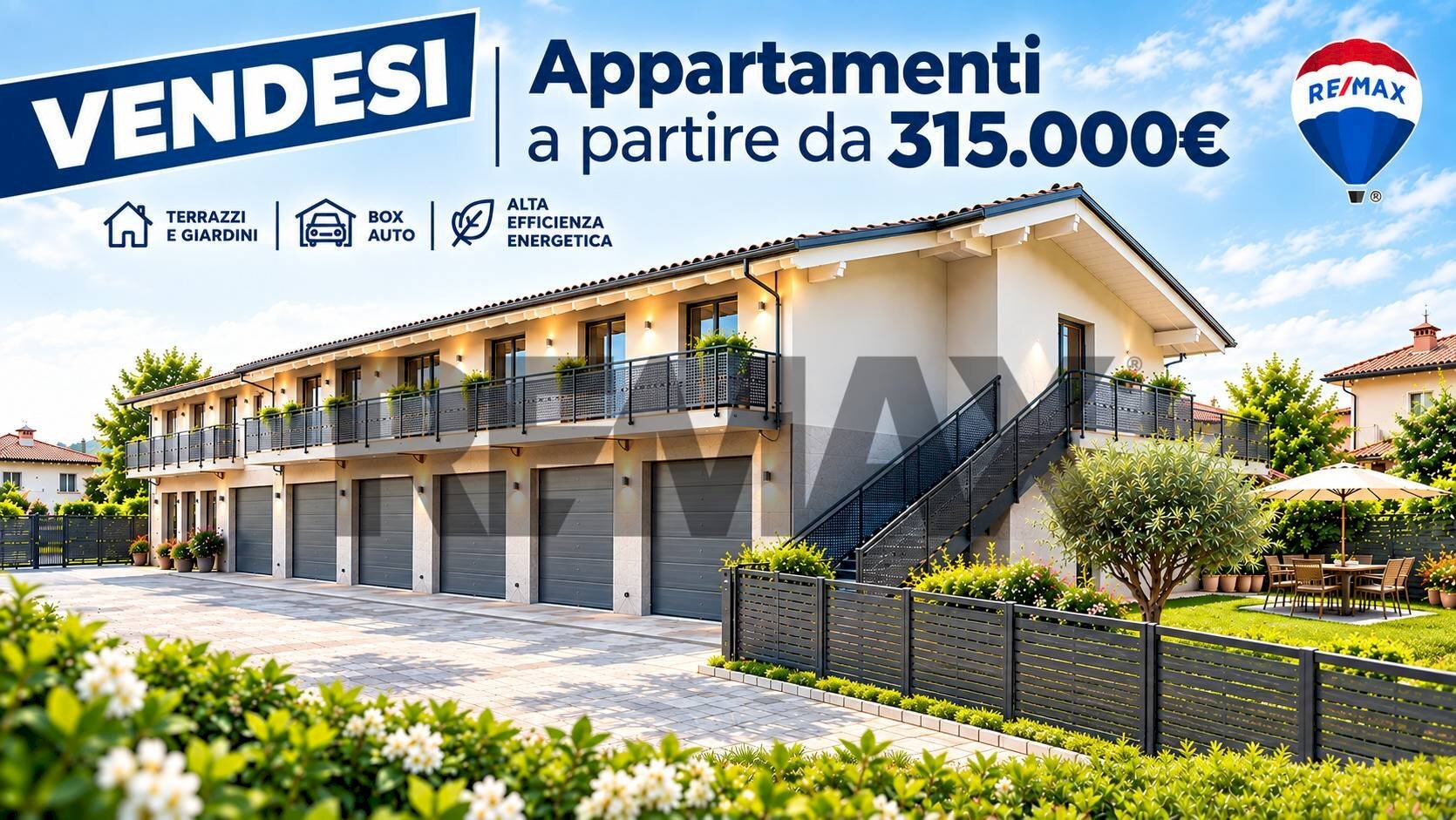 Casa all\'aperto - Trilocale Via Pietro Mazzolati
 
6, Ponte San Pietro - foto 1