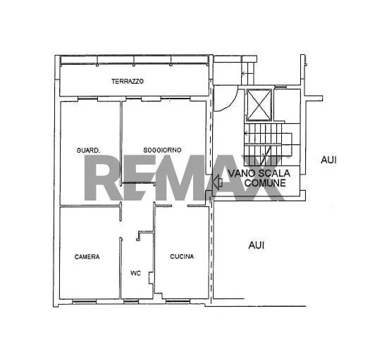 Pianta 2D - Trilocale Piazza Frera
 
1, Tradate - planimetria 1