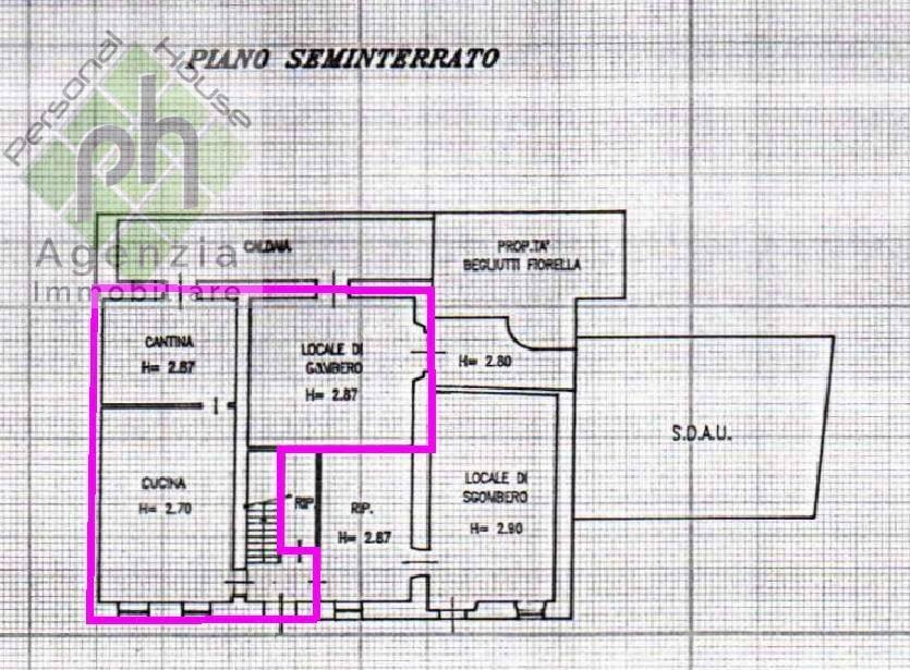 Foto 24 - Terraced Villa Via Mocenigo
 
89, Vestone - floor plans 1