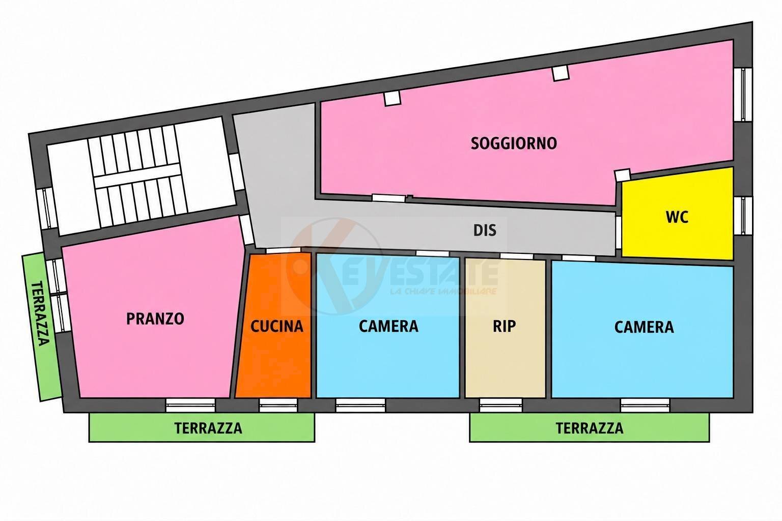 Foto 25 - Apartment via Giuseppe Mazzini
 
21, Oliena - floor plans 1